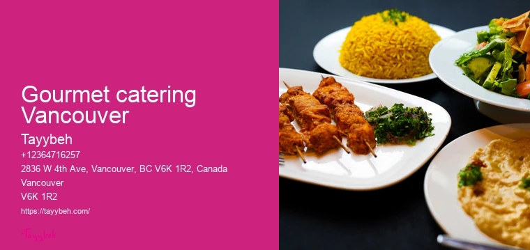Full-Service Event Catering Vancouver