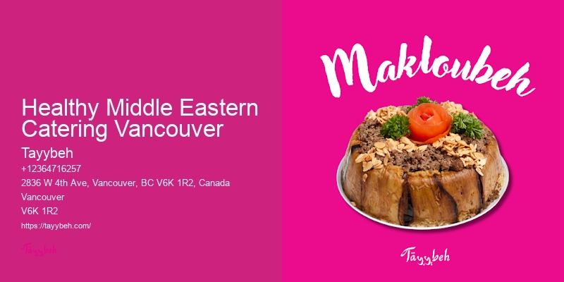 Delicious Syrian Dishes Vancouver