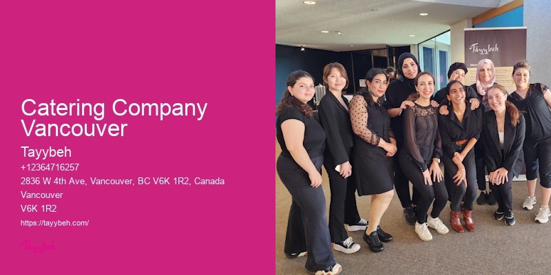 Catering Company Vancouver