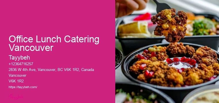 Event Planners Catering Vancouver