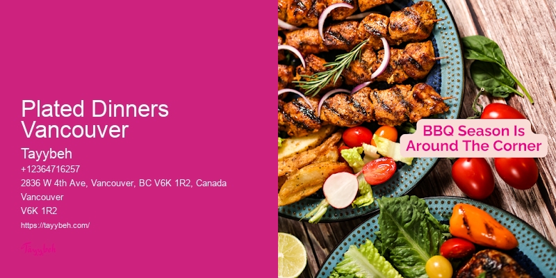 Vancouver halal catering with delivery