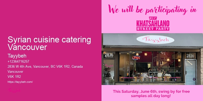 Wedding Catering Packages Vancouver