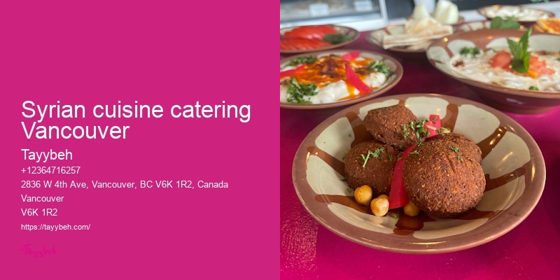 Catering for weddings Vancouver