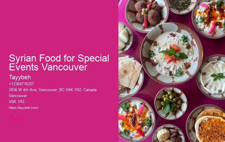 Top caterers in Vancouver