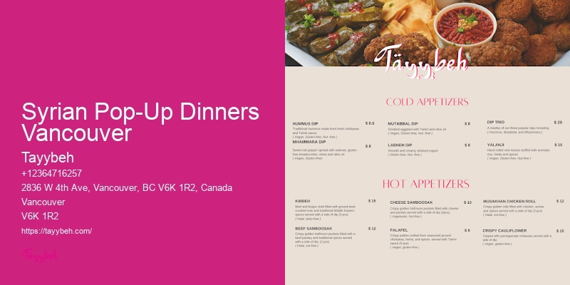 Event Catering Solutions Vancouver
