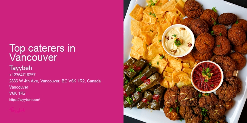 Vancouver healthy catering options