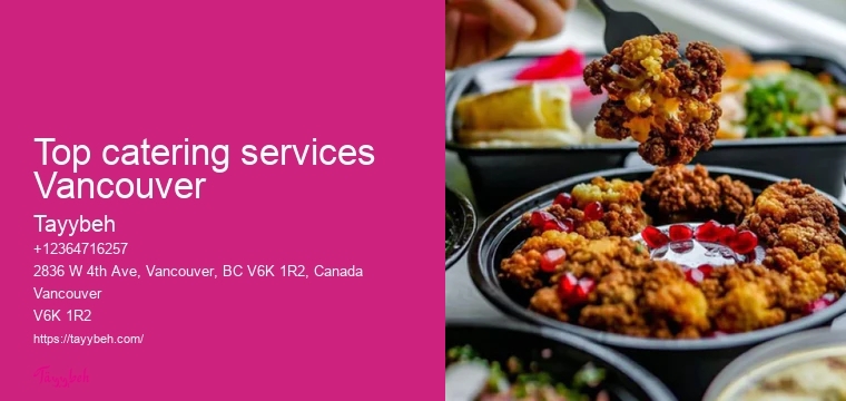 Healthy Syrian Dinner Vancouver