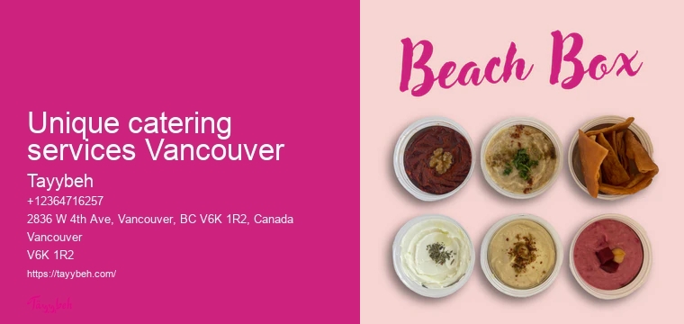Syrian Food for Catering Vancouver