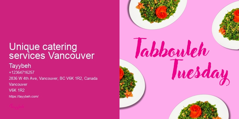 Syrian Culinary Delights Vancouver