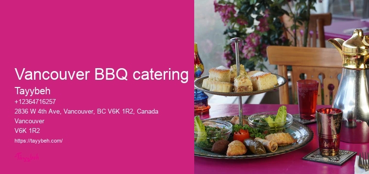 Vancouver catering for office events