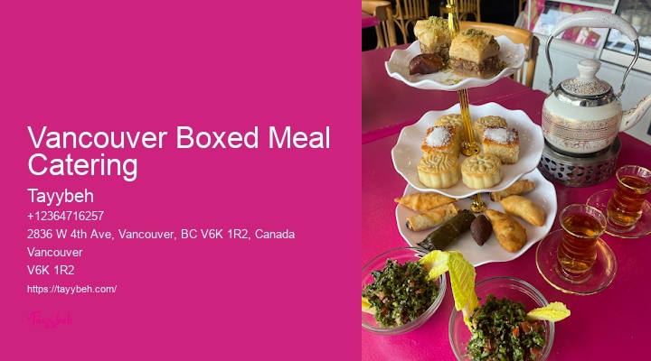 Best wedding catering Vancouver
