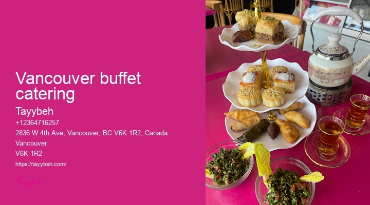 Catering for Wedding in Vancouver