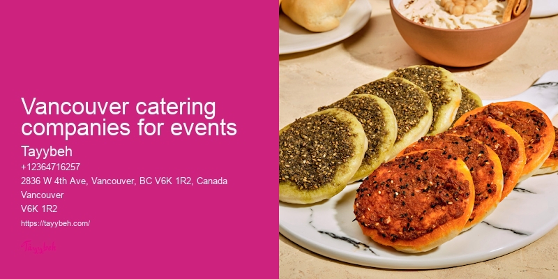 Syrian Food Specialties Vancouver