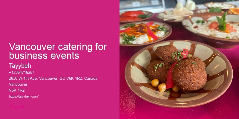 Affordable catering options Vancouver