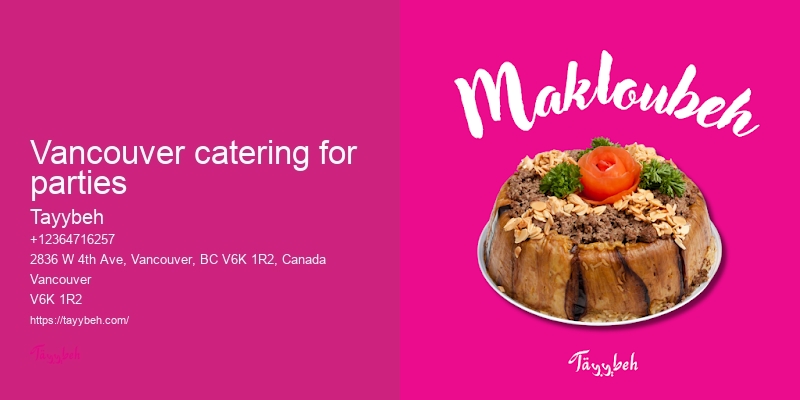 Affordable Syrian Cuisine Vancouver