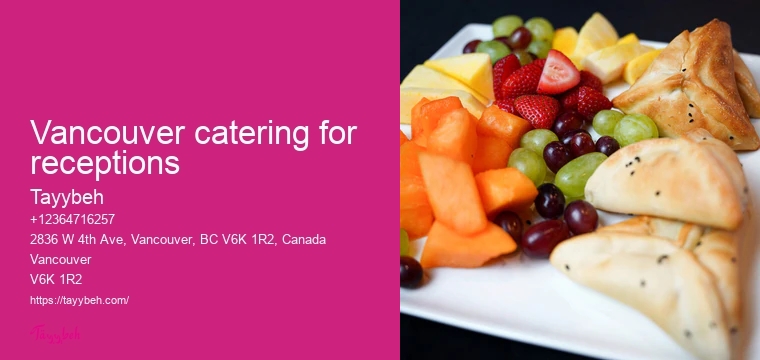 Vancouver catering for intimate dinners