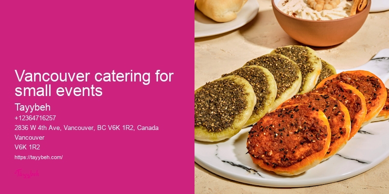 Vancouver Boxed Meal Catering