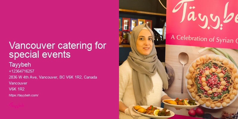 Syrian Food in Vancouver