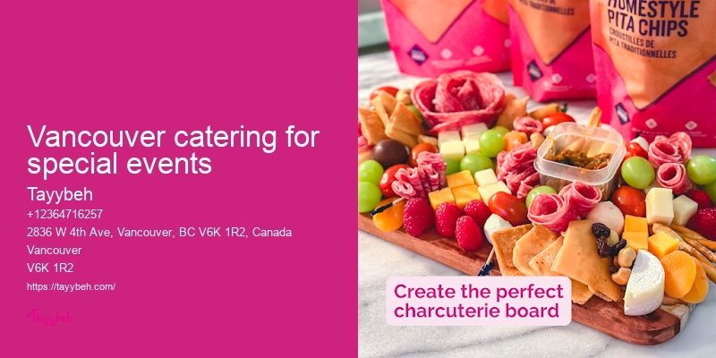 Event catering Vancouver