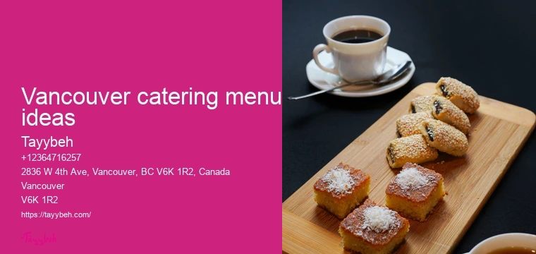 Vancouver event catering experts
