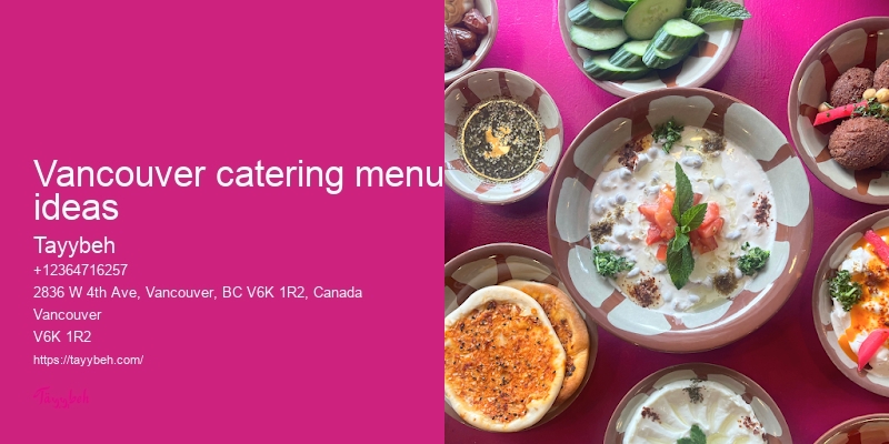 Vancouver catering options