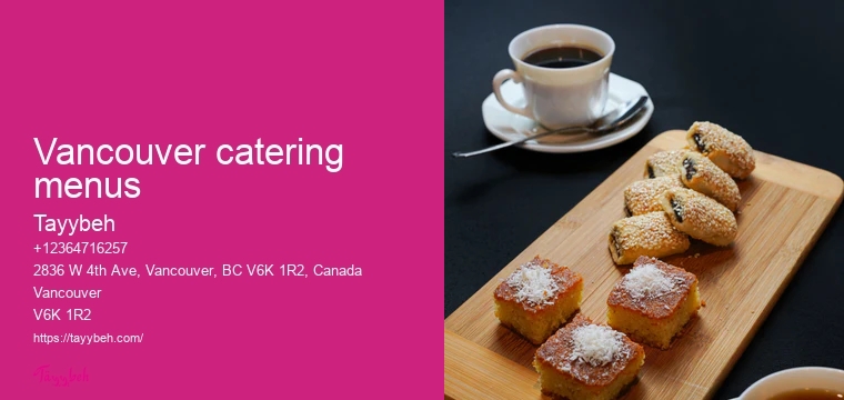 Vancouver vegan catering