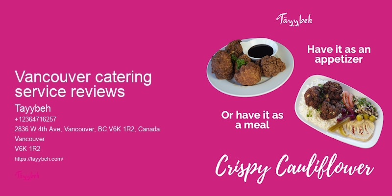 Catering for corporate functions Vancouver