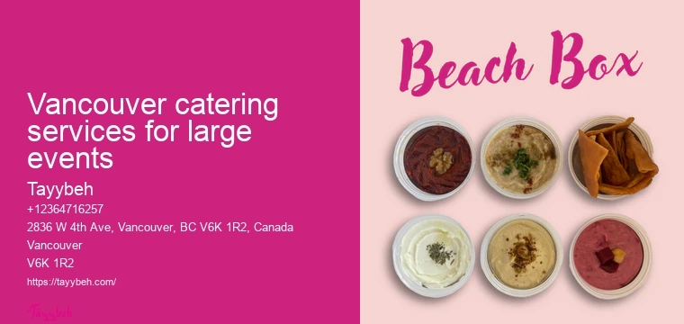 Gourmet BBQ catering Vancouver