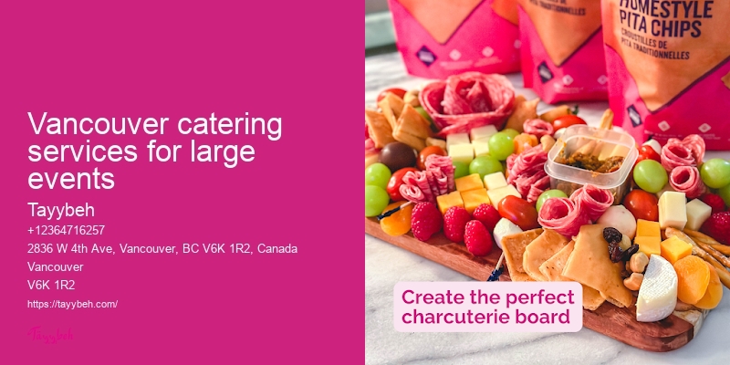 Vancouver upscale catering
