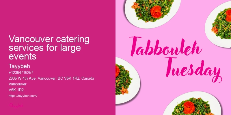 Best catering company Vancouver