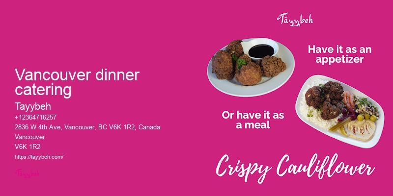 Innovative catering solutions Vancouver