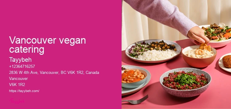 Full-Service Catering for Events Vancouver