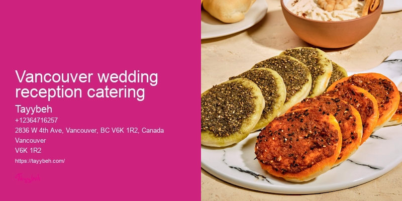 Vancouver catering for gala events
