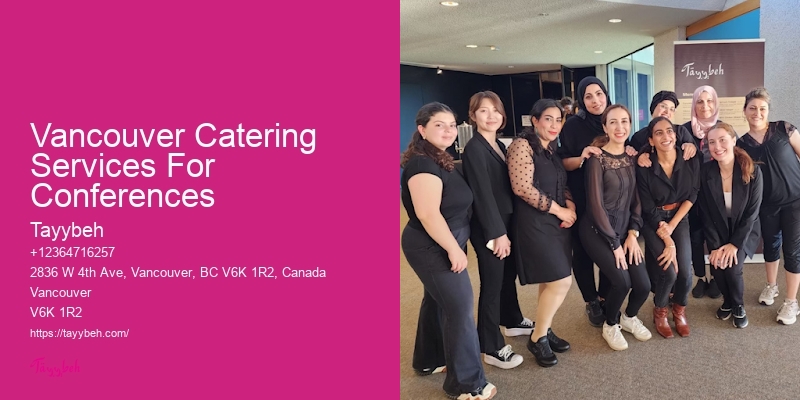 Vancouver Catering Services For Conferences